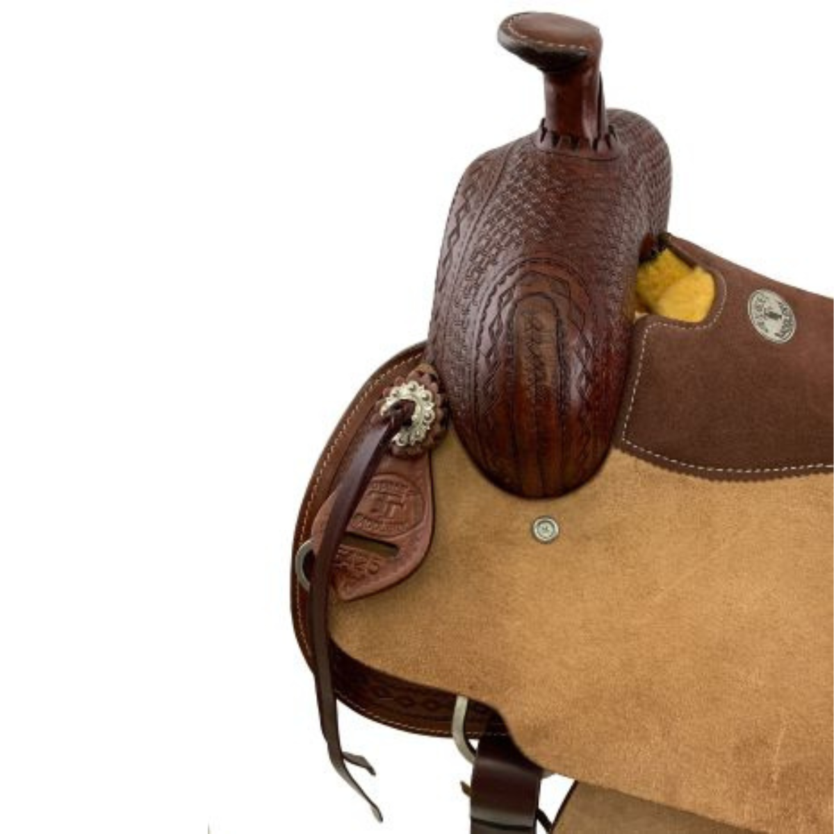 13" Double T Roper Style Saddle - Diamond Tooling - Double T Saddles