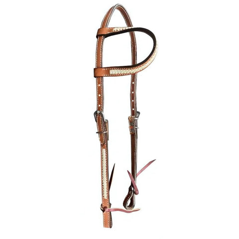 Showman ® Argentina cow leather one ear headstall