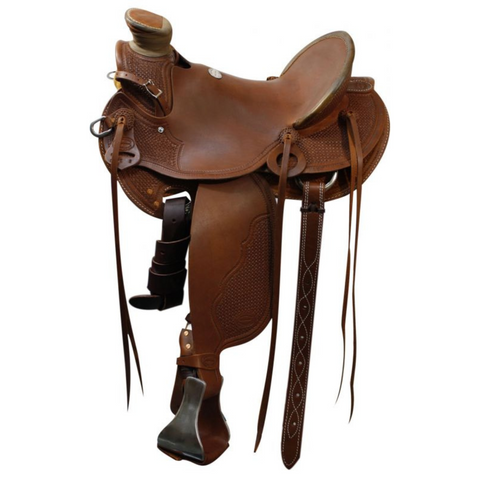 15" Showman® Roper saddle - Double T Saddles