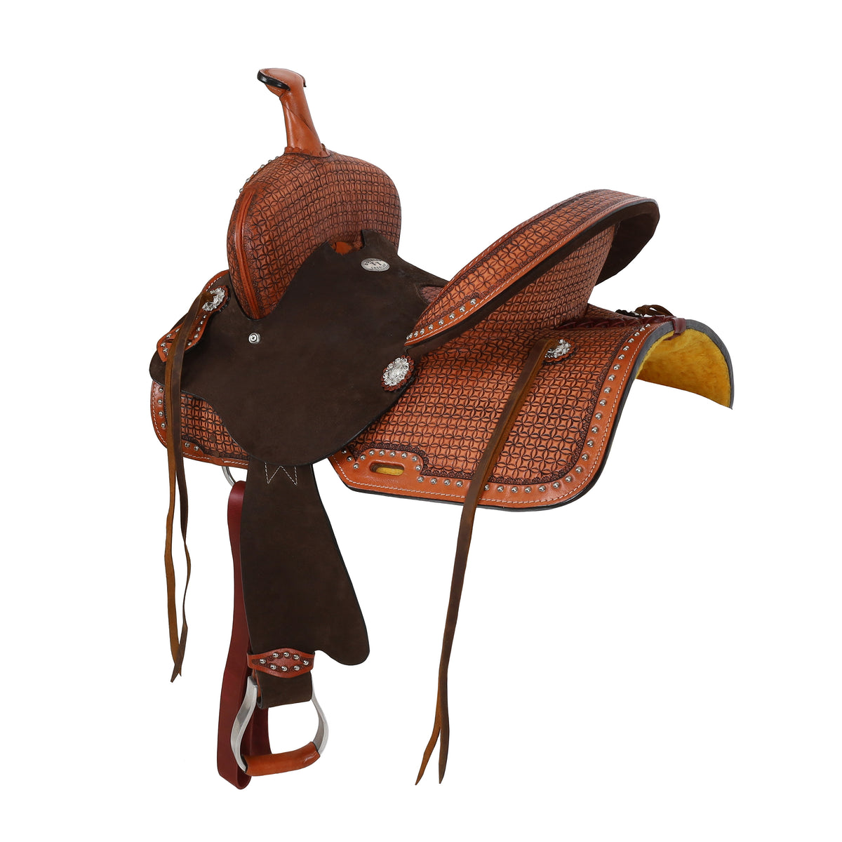 13" Double T Priscilla Barrel Style Saddle