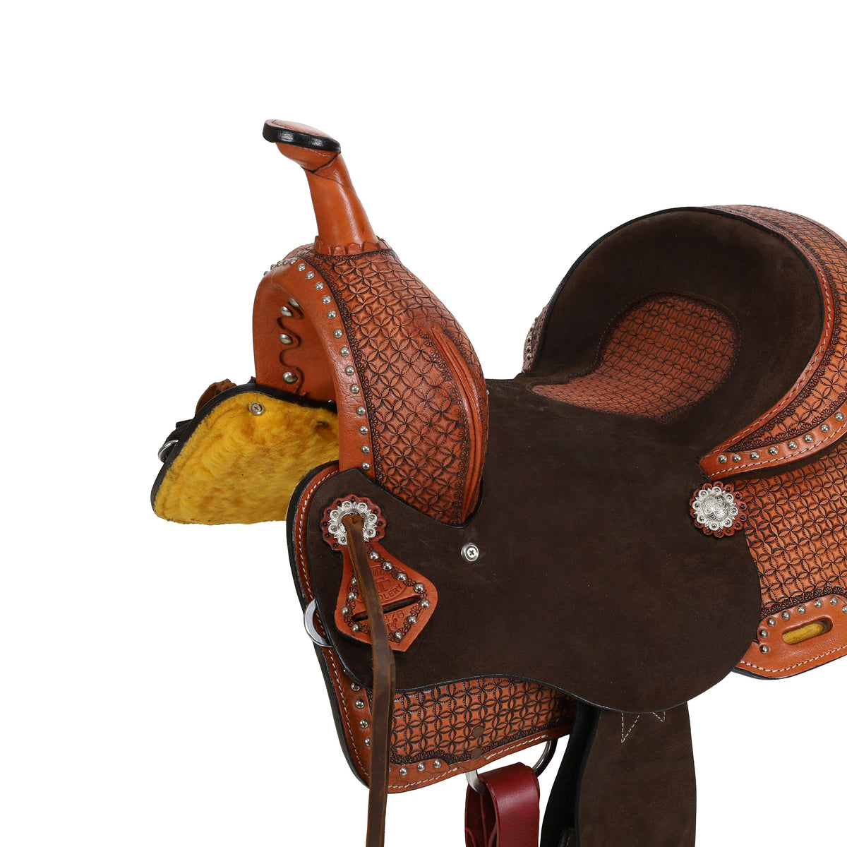 13" Double T Priscilla Barrel Style Saddle