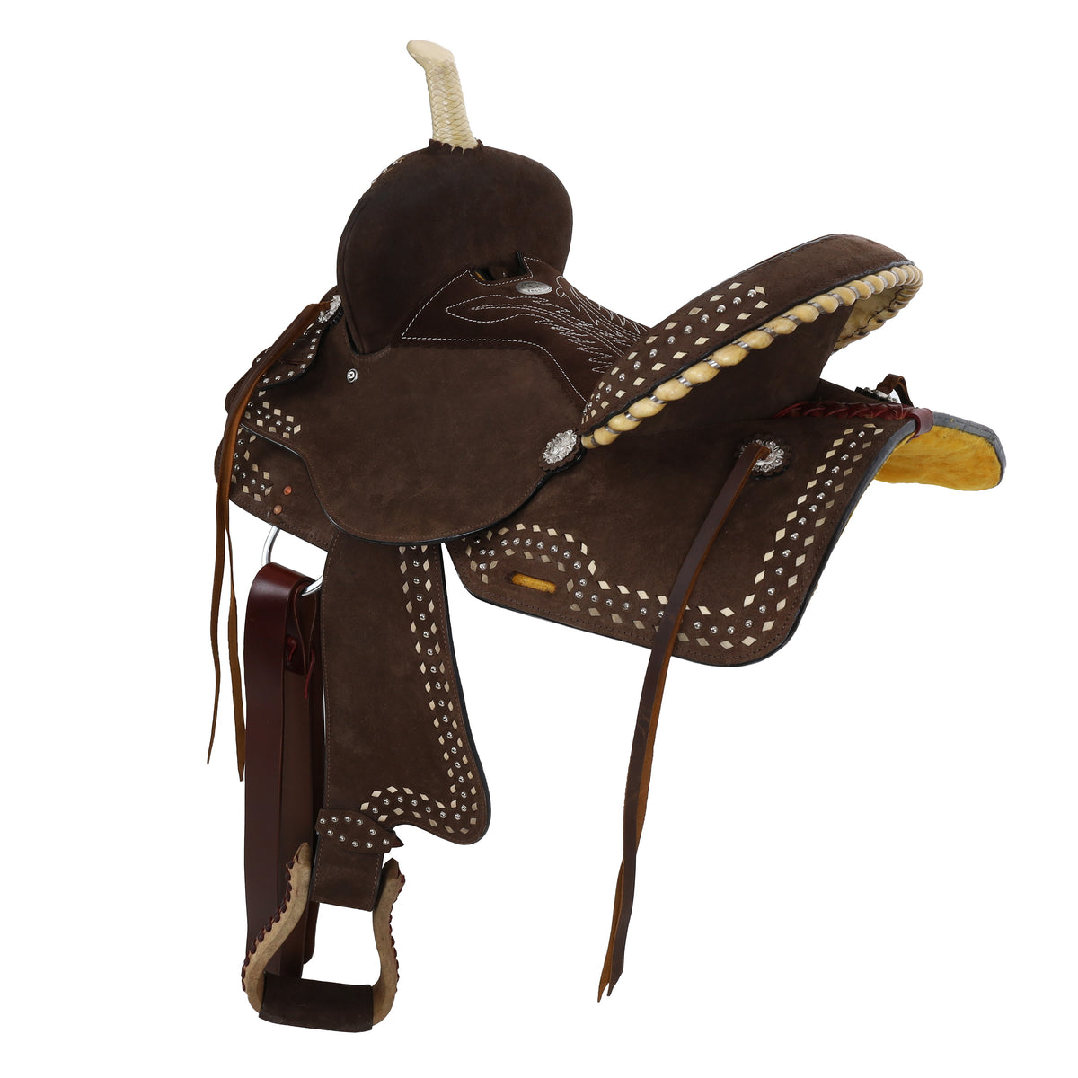 15" Double T Vivien Barrel Style Saddle
