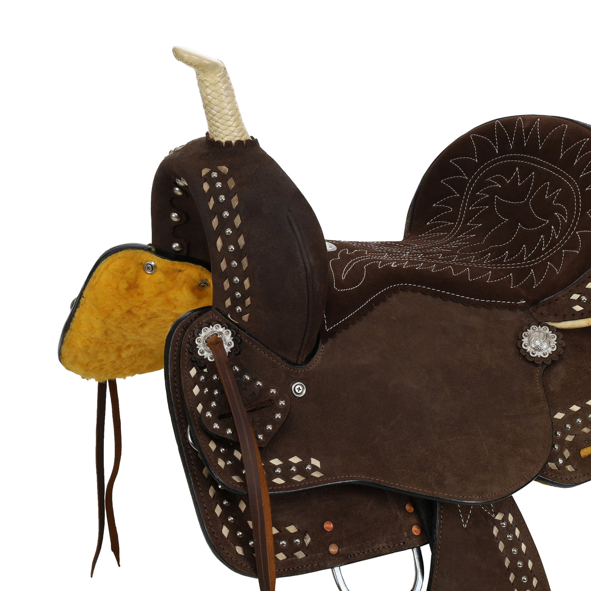 15" Double T Vivien Barrel Style Saddle