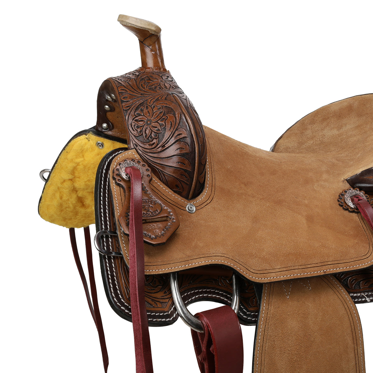 16" Double T Cattleman Roper Style Saddle