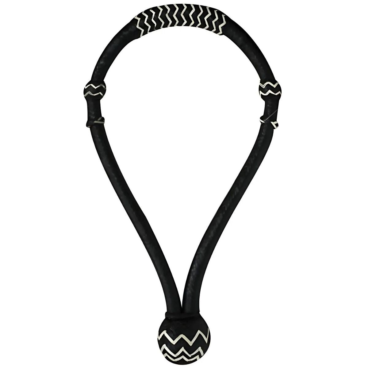 Bosal Braided with Rawhide in Purple Color Show Brown Strep Bosal Braided with Rawhide in Purple Color Show Brown Strep