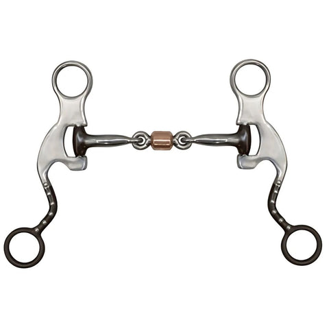 Showman ® 5" Brown Steel Dogbone Bit with Copper Roller.