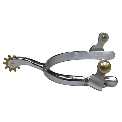 Showman ® Ladies Size Chrome Plated Spur.
