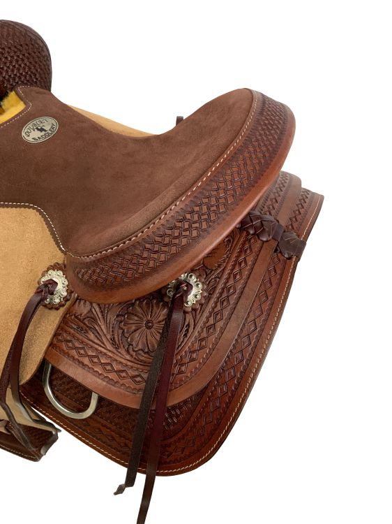 13" Double T Roper Style Saddle - Diamond Tooling