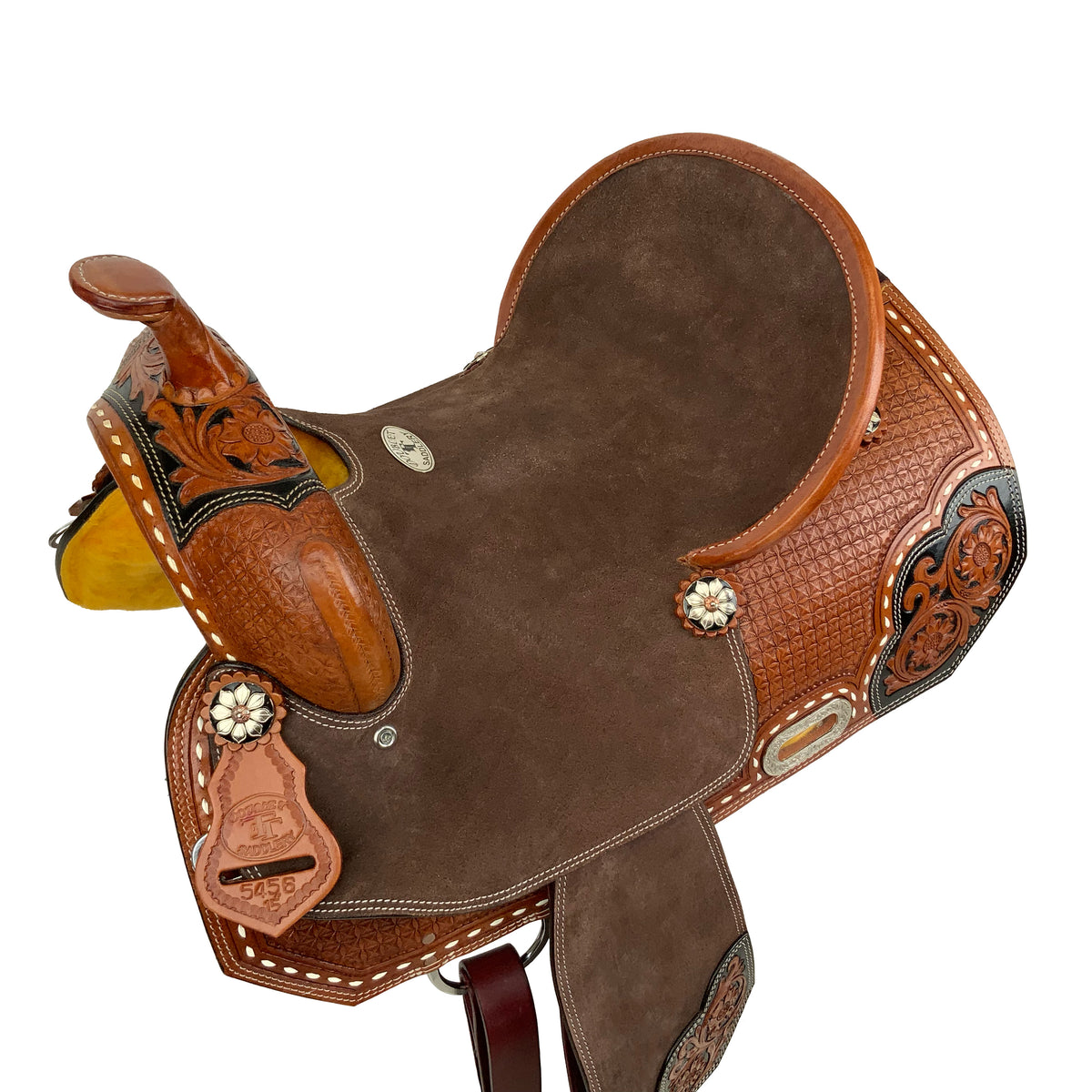 15" Double T Florence Fusion Barrel Style Saddle