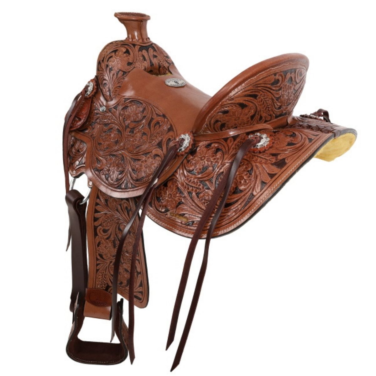Double T Amarillo Wade Style Saddle - 13 Inch