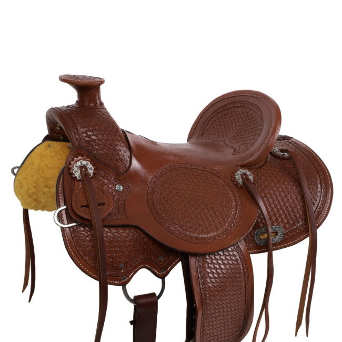 Double T Laramie Wade Style Saddle - 13 Inch