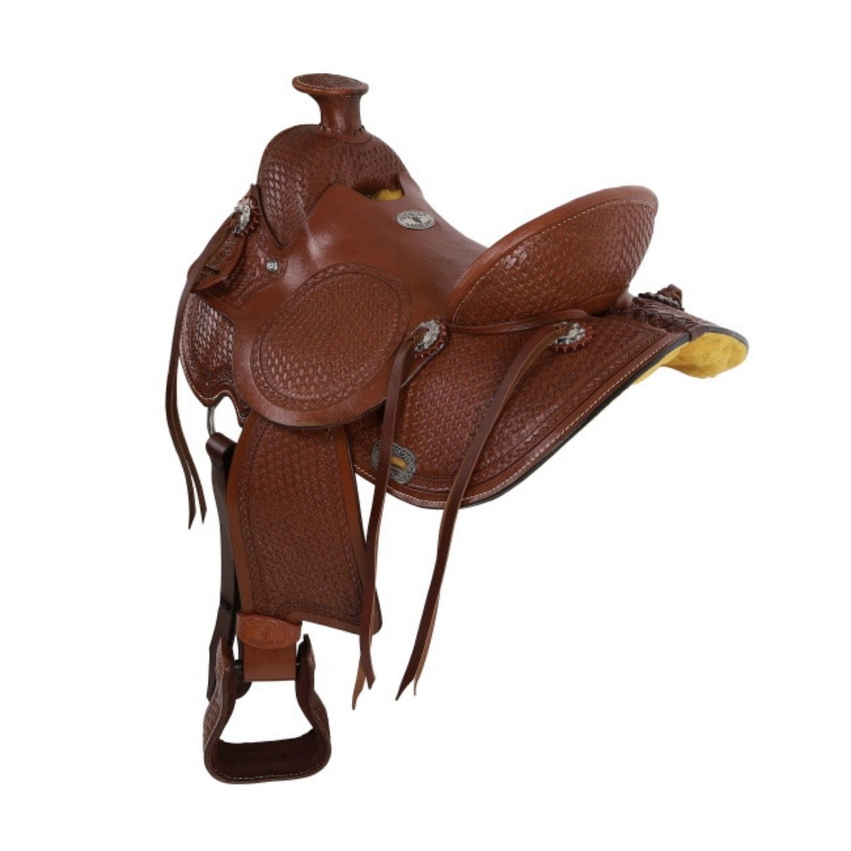 Double T Laramie Wade Style Saddle - 13 Inch