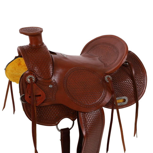 Double T Laramie Wade Style Saddle - 16 Inch