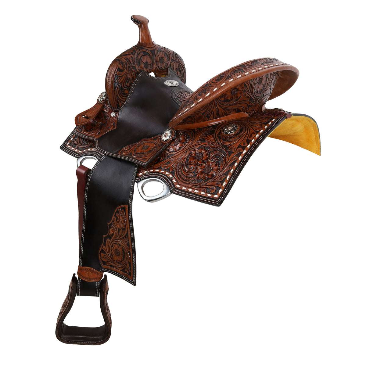 15" Double T Lorelei Barrel Style Saddle