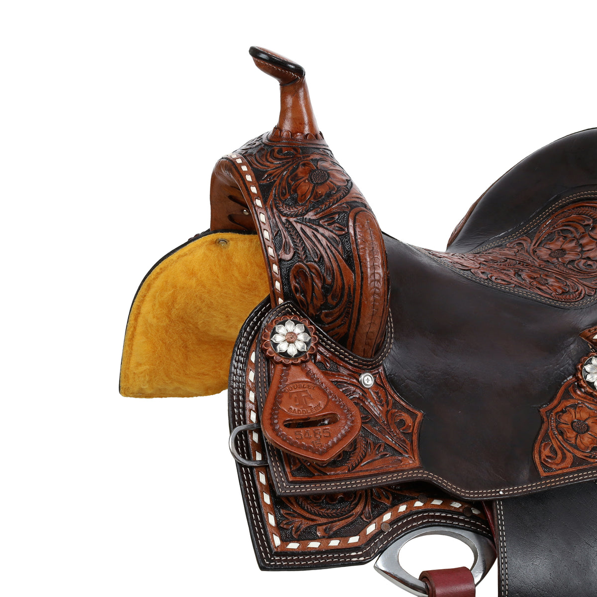 15" Double T Lorelei Barrel Style Saddle
