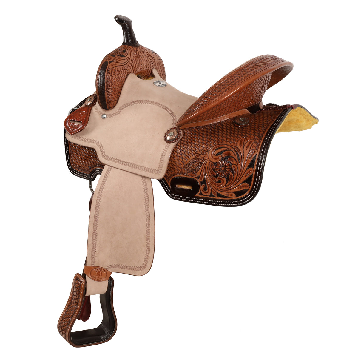 15" Double T Savannah Barrel Style Saddle