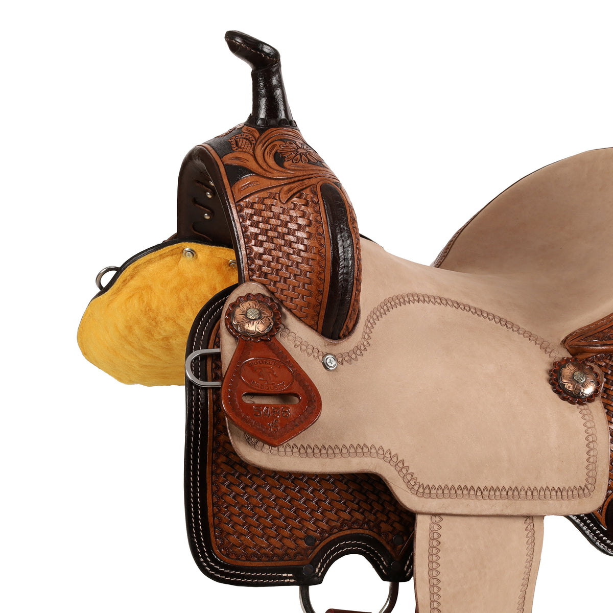 15" Double T Savannah Barrel Style Saddle