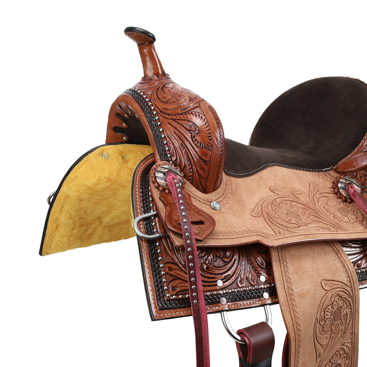 13 Inch - Double T Oakley Barrel Style Saddle