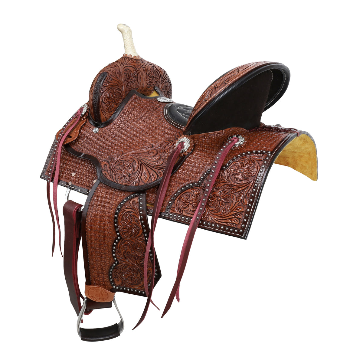 12" Double T Jude Barrel Style Saddle
