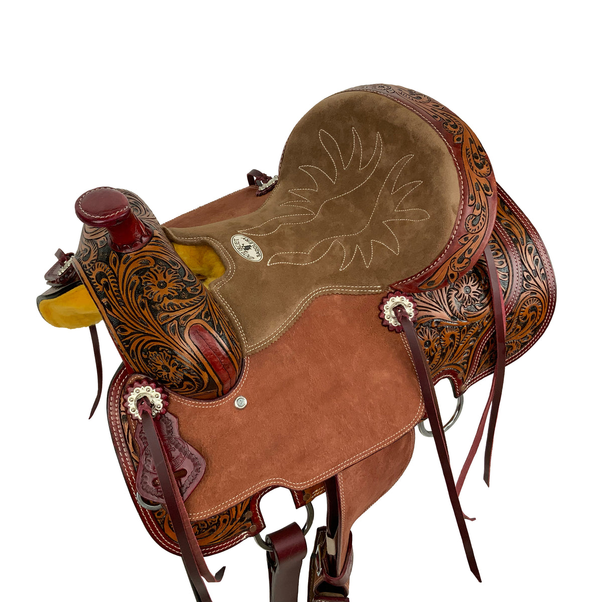 13" Double T Alpine Crest Roper Style Saddle