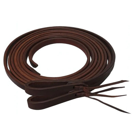 Showman ® 8ft X 1/2" Oiled harness leather split reins.