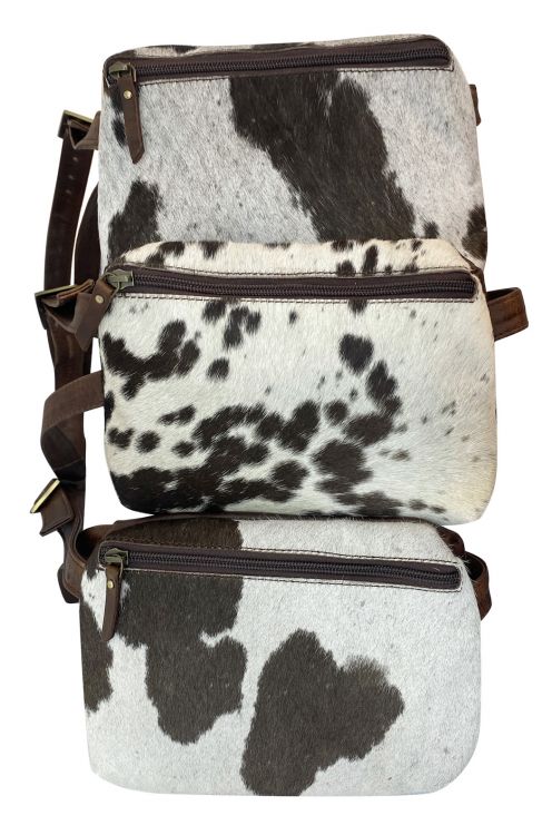 Klassy Cowgirl Leather Hair on Cowhide crossbody bag