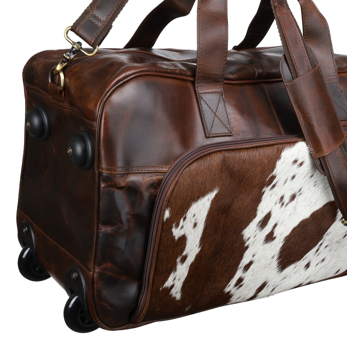 Klassy Cowgirl Western Luxe Rolling Duffel
