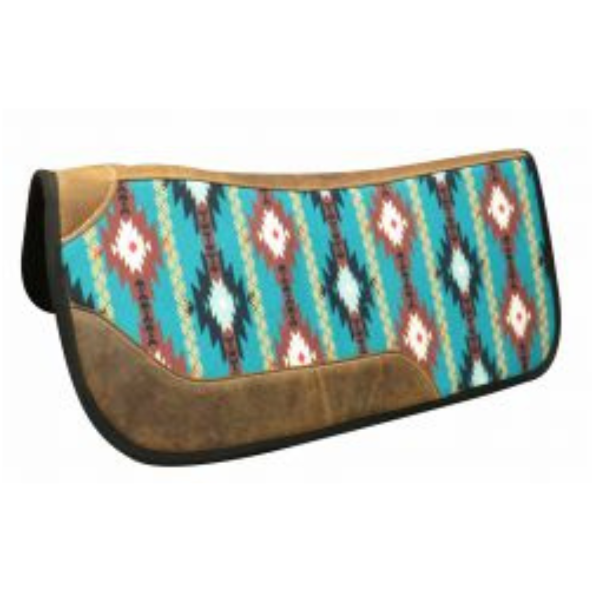 Showman 32 x 31 x 1 Black felt saddle pad with branded Kick the Dust U – Horse Saddle Corral Showman 32 x 31 x 1 Black felt saddle pad with branded Kick the Dust U – Horse Saddle Corral