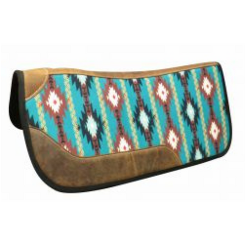 Showman® 31" x 32" Felt bottom Navajo saddle pad. - Double T Saddles