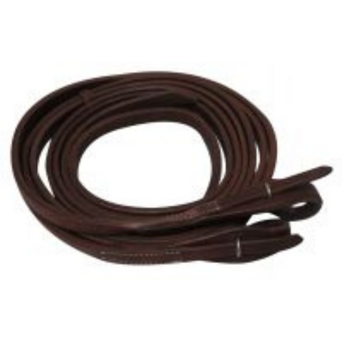 8ft X 1/2" Oiled harness leather split reins 