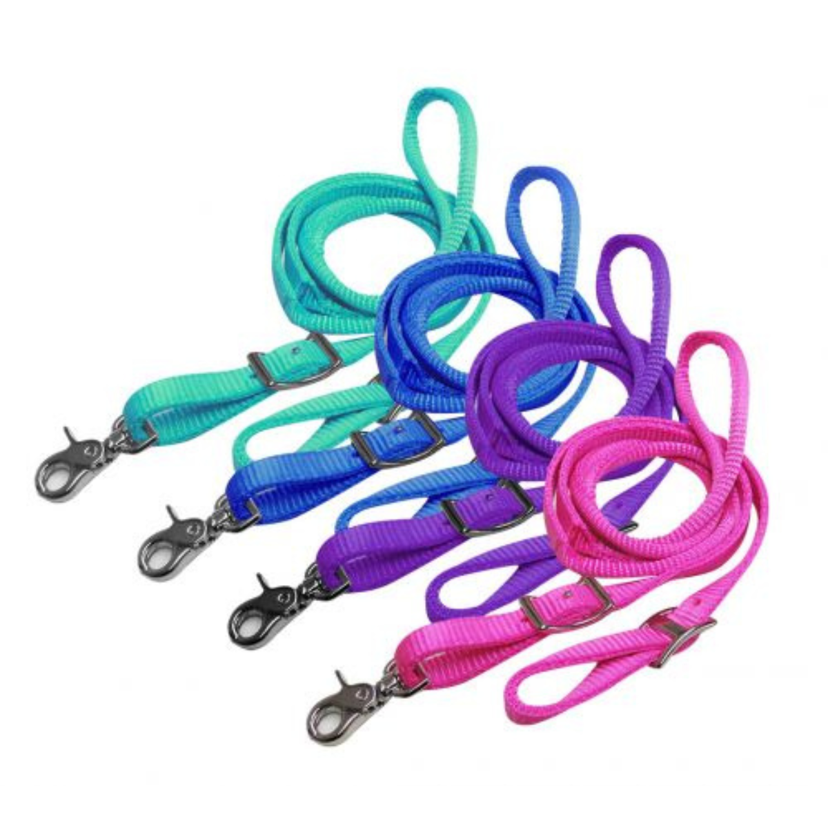 Pony/Youth 6ft nylon contest reins.