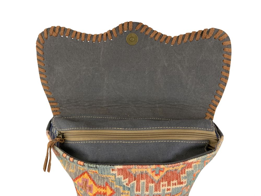 Klassy Cowgirl Southwest Brights Upcycled Shoulder Bag