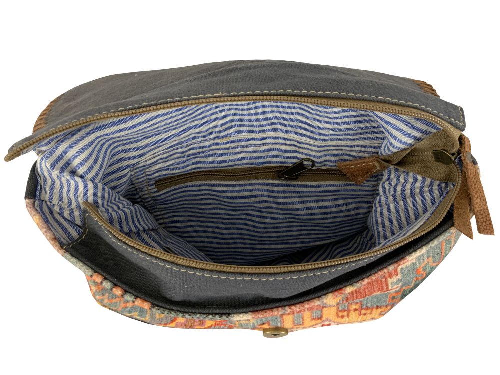Klassy Cowgirl Southwest Brights Upcycled Shoulder Bag