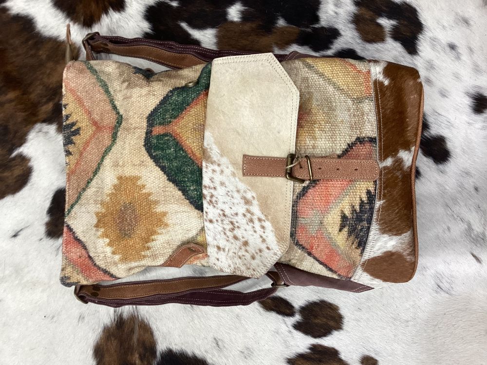 Klassy Cowgirl Desert Sands Upcycled Backpack Bag