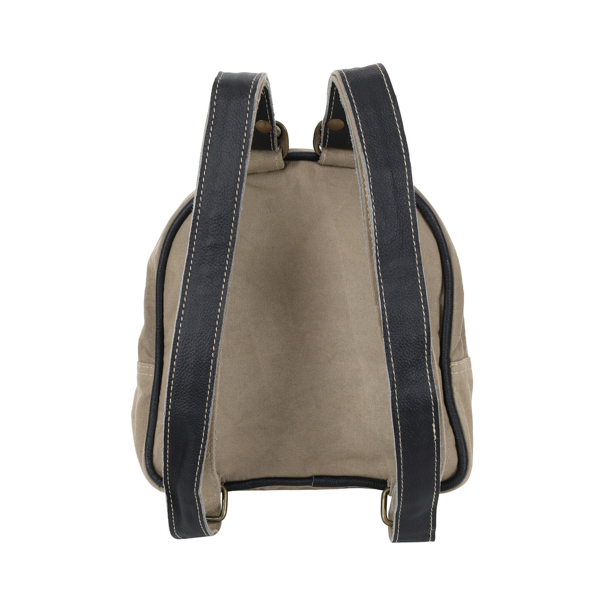Klassy Cowgirl Blue Iris Mini Upcycled Backpack Bag