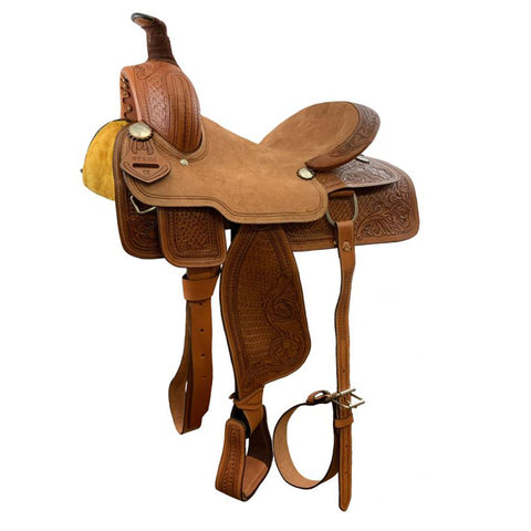 16 Inch- Wrangler Roper Style Saddle