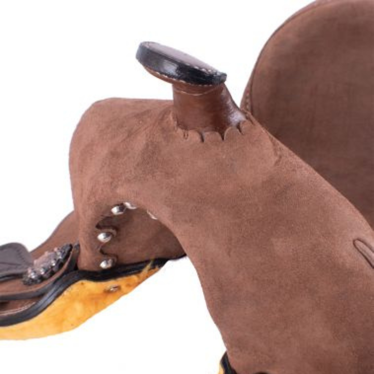 10" DOUBLE T  YOUTH HARD SEAT BARREL SADDLE - Double T Saddles