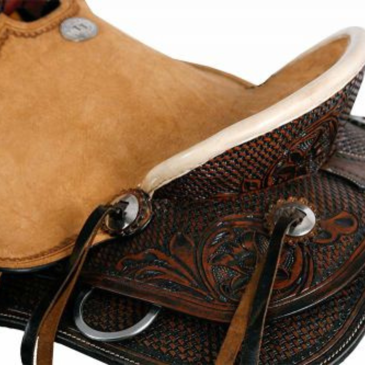 12", 13" DOUBLE T PONY HARD SEAT ROPER SADDLE - Double T Saddles