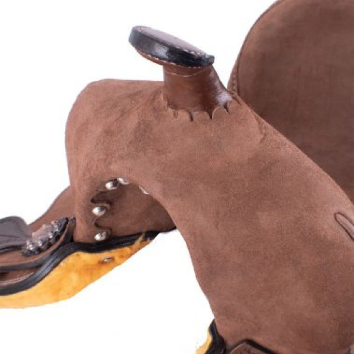 12", 13" DOUBLE T YOUTH HARD SEAT BARREL SADDLE - Double T Saddles