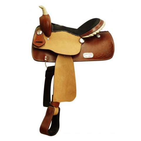 14", 15", 16" DOUBLE T BARREL STYLE SADDLE - Double T Saddles