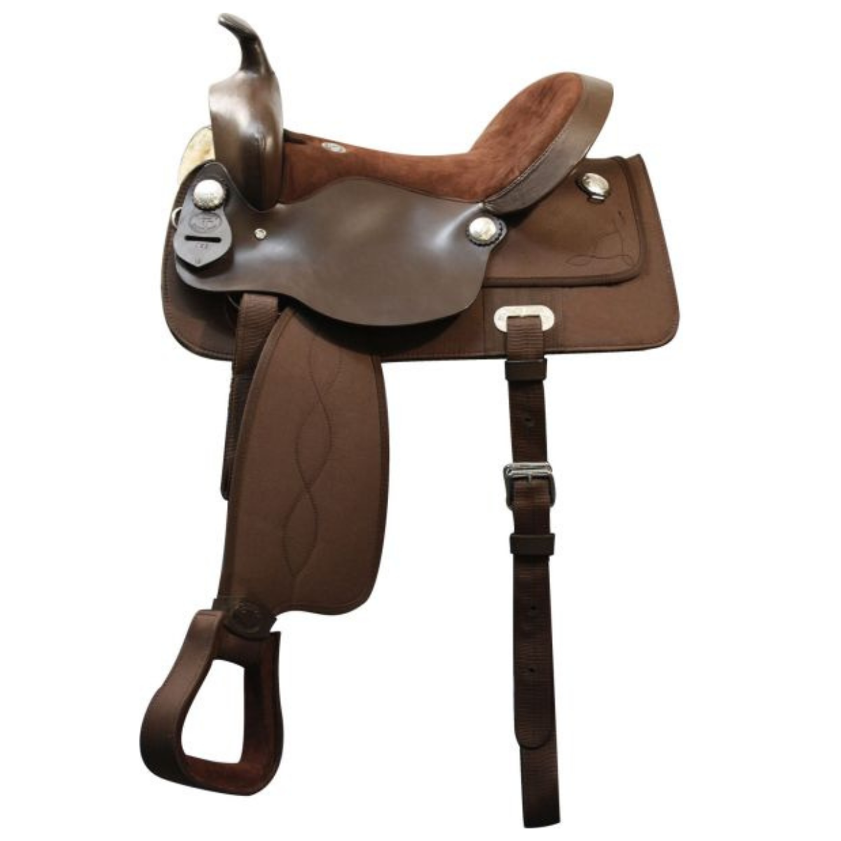 15"-17" DOUBLE T NYLON CORDURA SADDLE - Double T Saddles