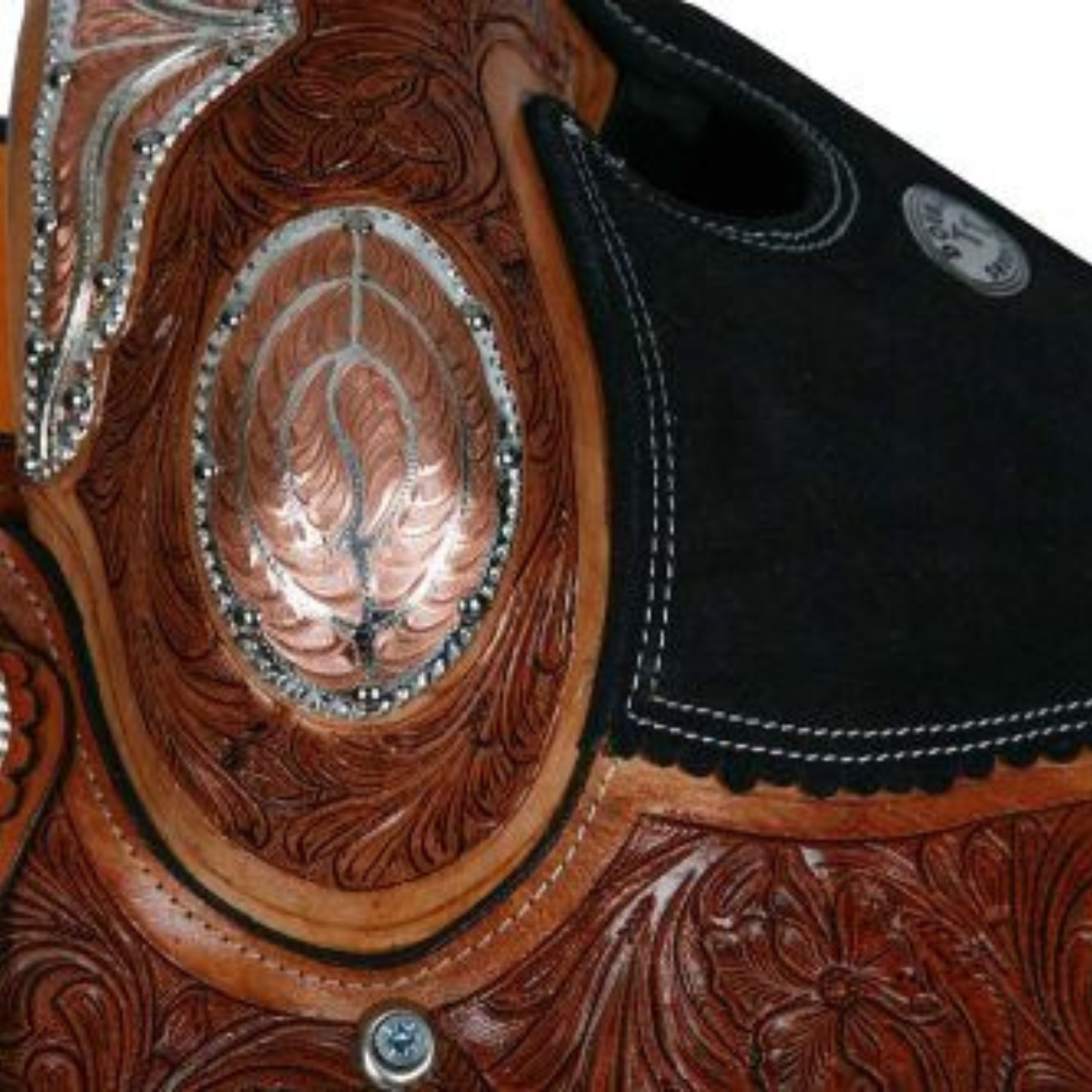 16" DOUBLE T FULLY TOOLED SHOW SADDLE - Double T Saddles