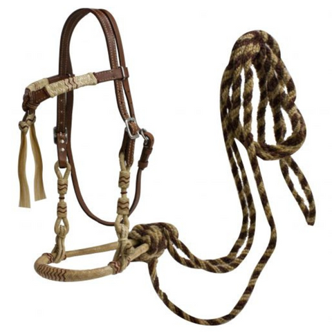 LEATHER FUTURITY KNOT HEADSTALL 
