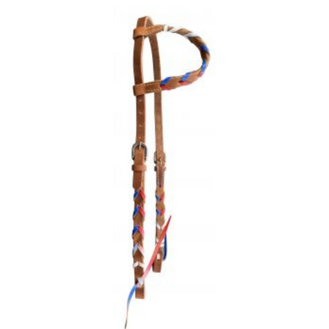 Argentina Cow Leather one ear headstall