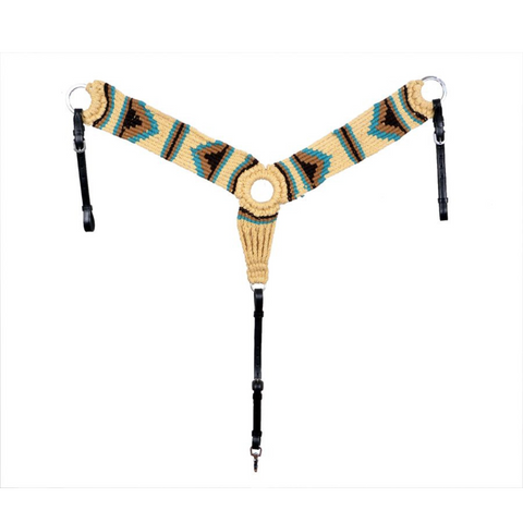 Cotton Blend Multi Strand Southwest Design Breast collar