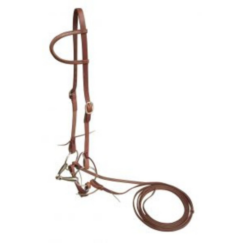 Harness Leather One Ear Headstall.