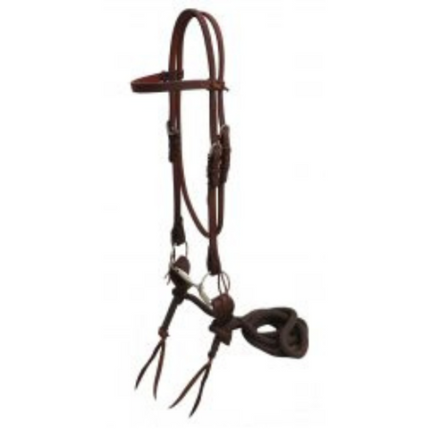 Headstall made of American oiled harness leather