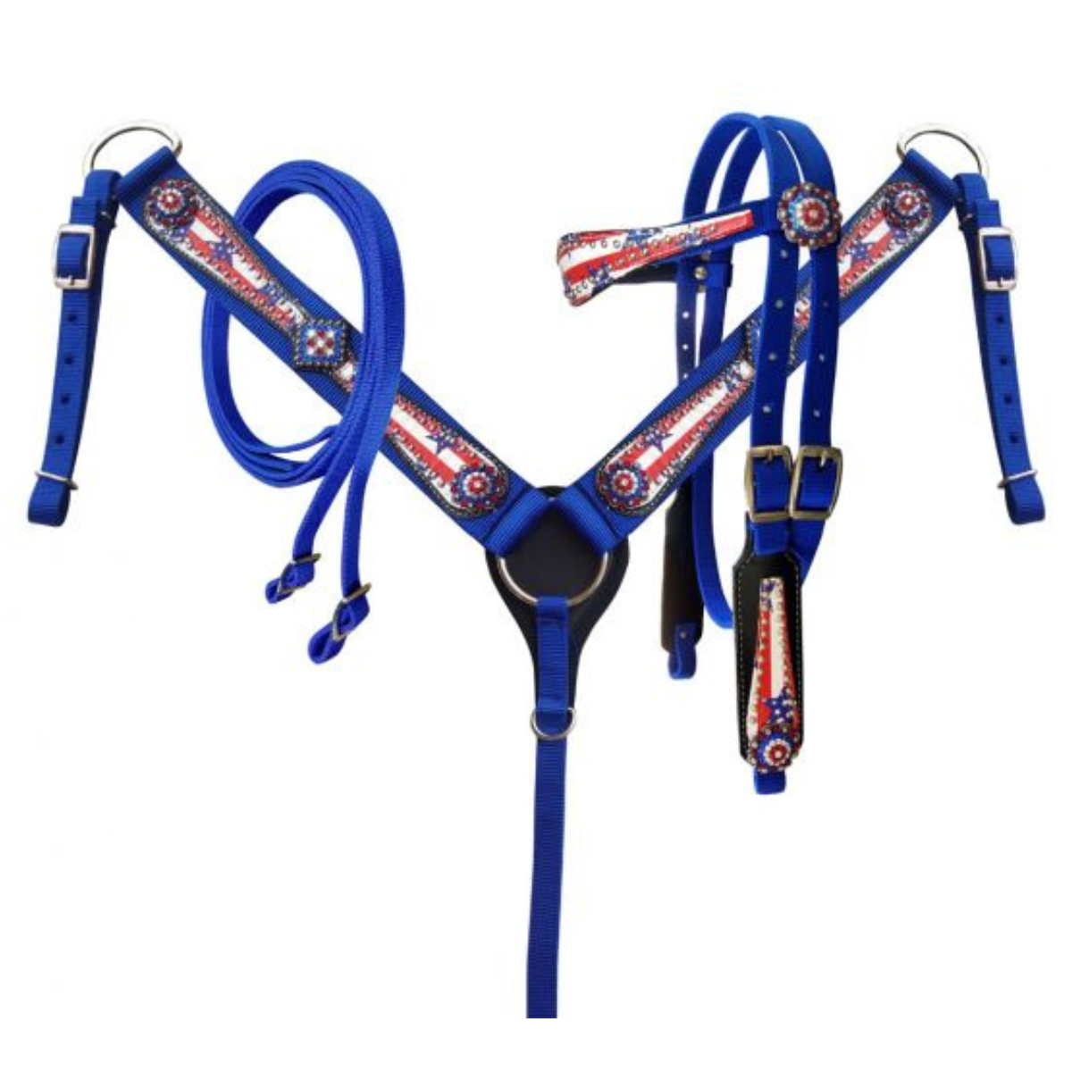  Horse size nylon headstall 