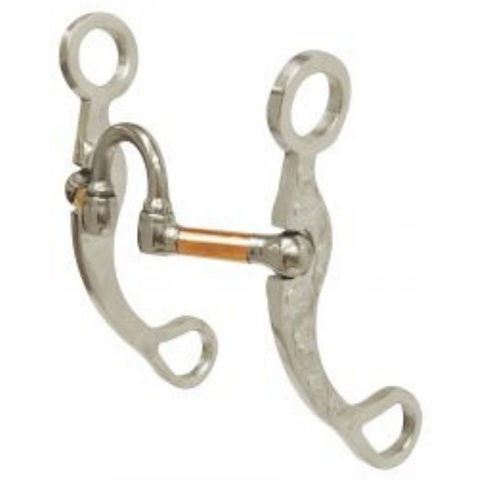 Medium swivel port mouth bit with copper rollers