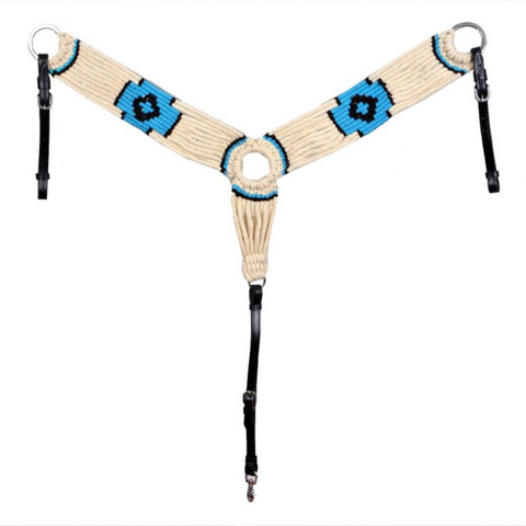 Mohair Wool Multi Strand Southwest Design Breast collar